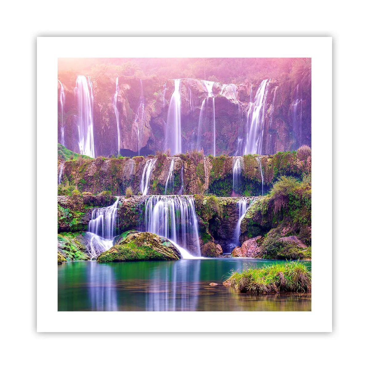 Plakát - Schody do nebe - 50x50 cm