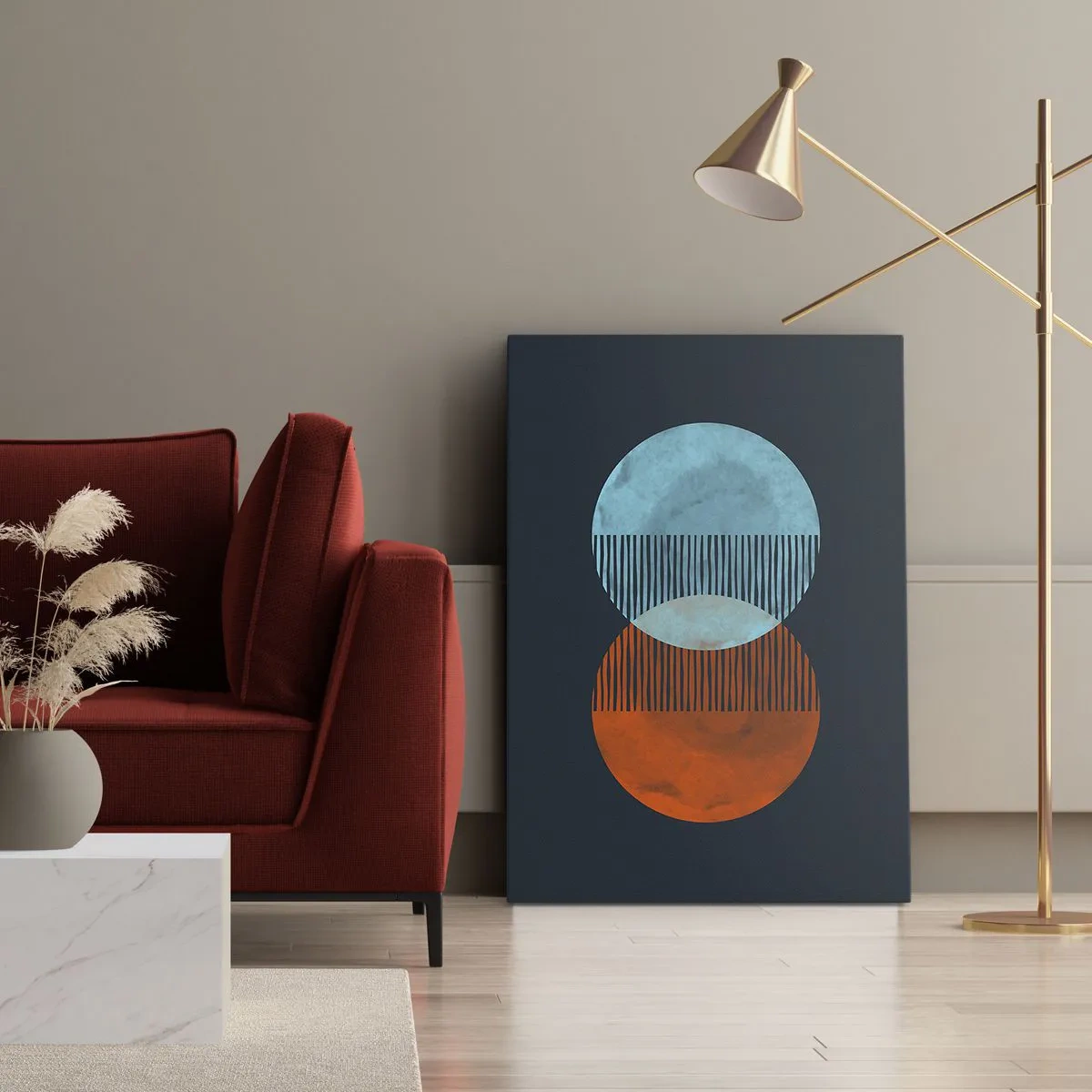 Obraz na plátně - Astronomická fantazie - 50x70 cm