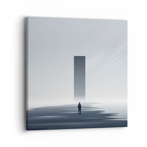 Obraz na plátně - Příležitost nebo hrozba? - 40x40 cm