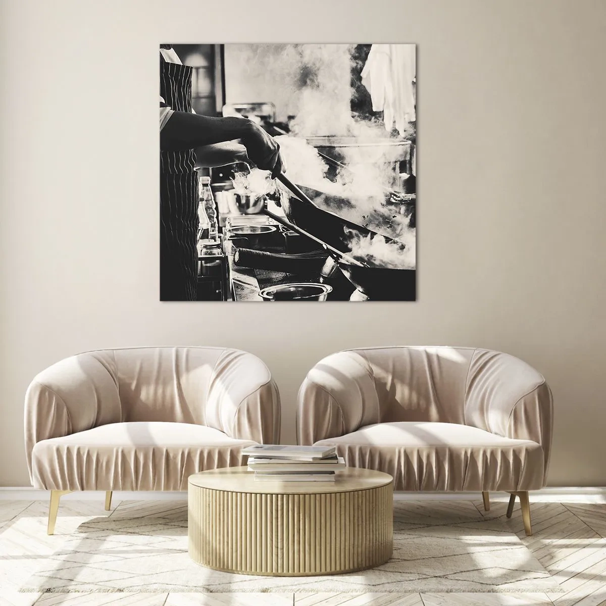 Obraz na skle - Alchymie chutí - 60x60 cm