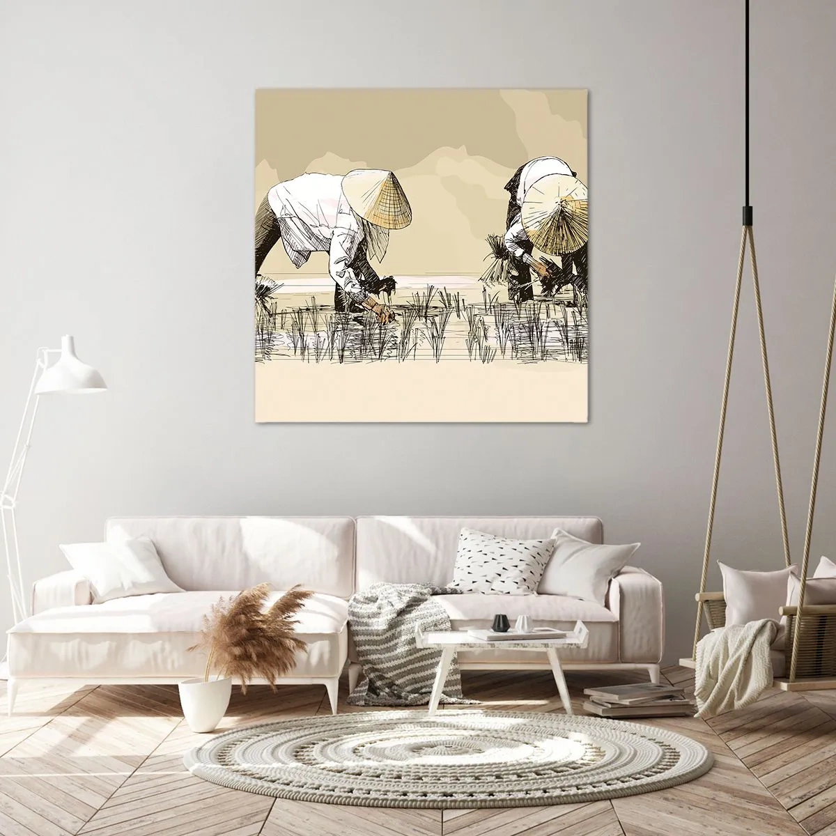 Obraz na plátně - Úspěšná sklizeň - 60x60 cm