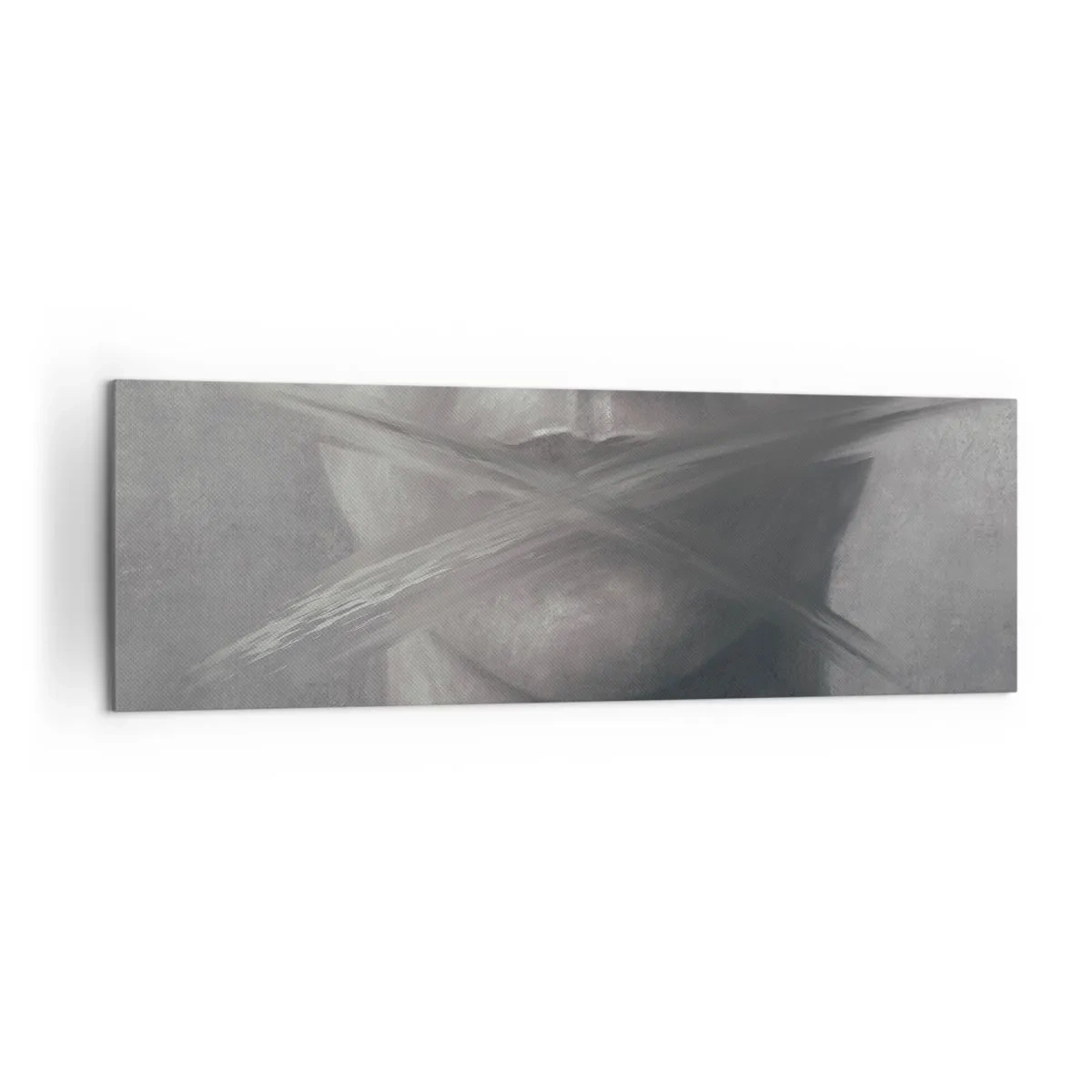 Obraz na plátně - Ani slovo - 160x50 cm