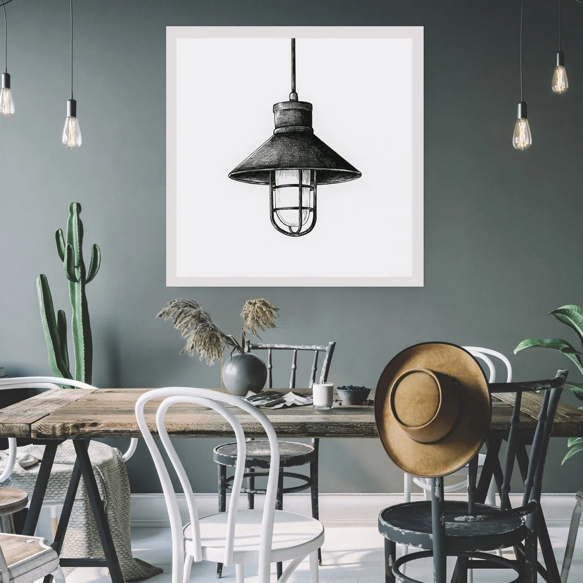 Plakát - Jako před lety… - 60x60 cm