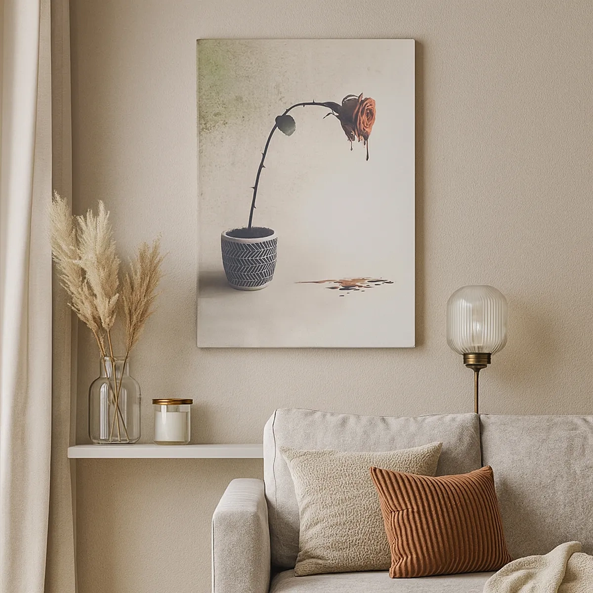 Obraz na plátně - Rosa dolorosa - 50x70 cm