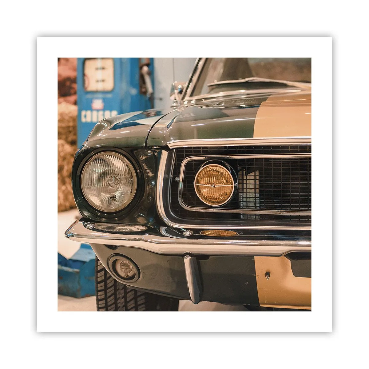 Plakát - Setkání s legendou - 50x50 cm