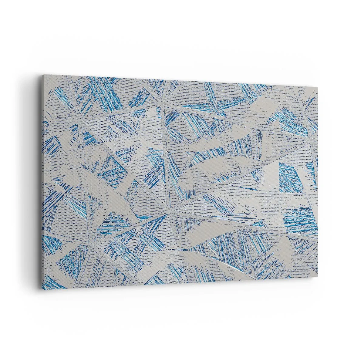 Obraz na plátně - V šedomodrém labyrintu - 120x80 cm