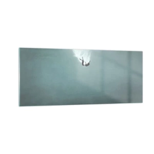 Obraz na skle - V objetí oceánu - 100x40 cm