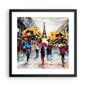 Plakát v černém rámu - Na podzim zvlášť krásný - 40x40 cm