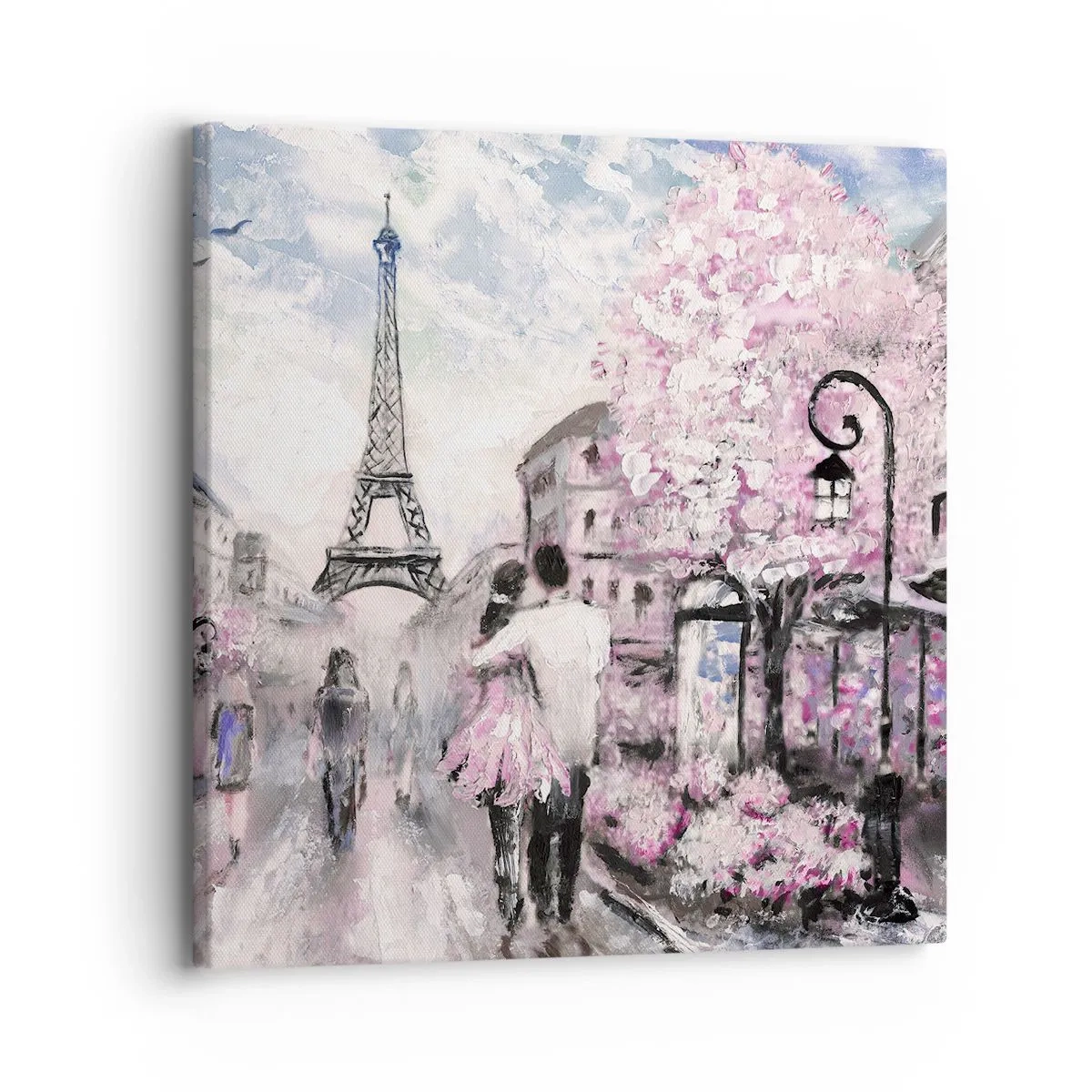 Obraz na plátně - Když se zamilovat, tak jenom v… - 30x30 cm