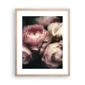 Plakát v rámu světlý dub - Kouzlo belle epoque - 40x50 cm