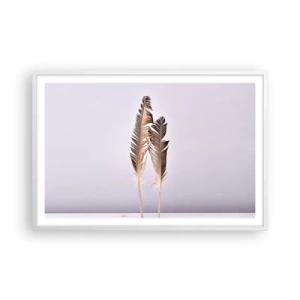 Plakát v bílém rámu - Proti nicotě - 91x61 cm