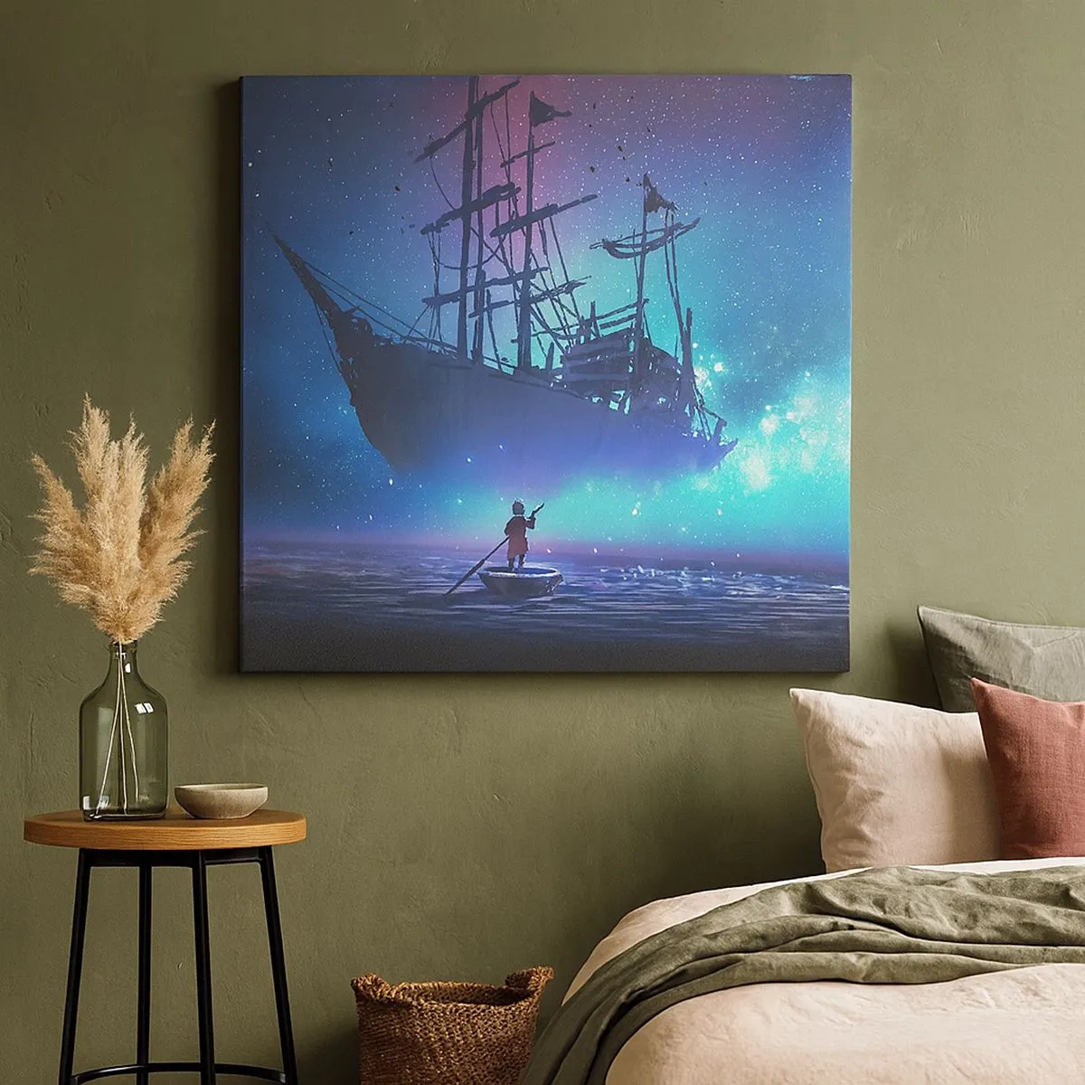 Obraz na plátně - Setkání s mýtem moře - 30x30 cm