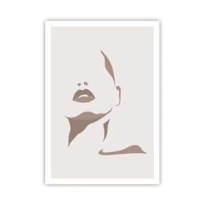 Plakát - Stvořená ze světla a stínu - 70x100 cm