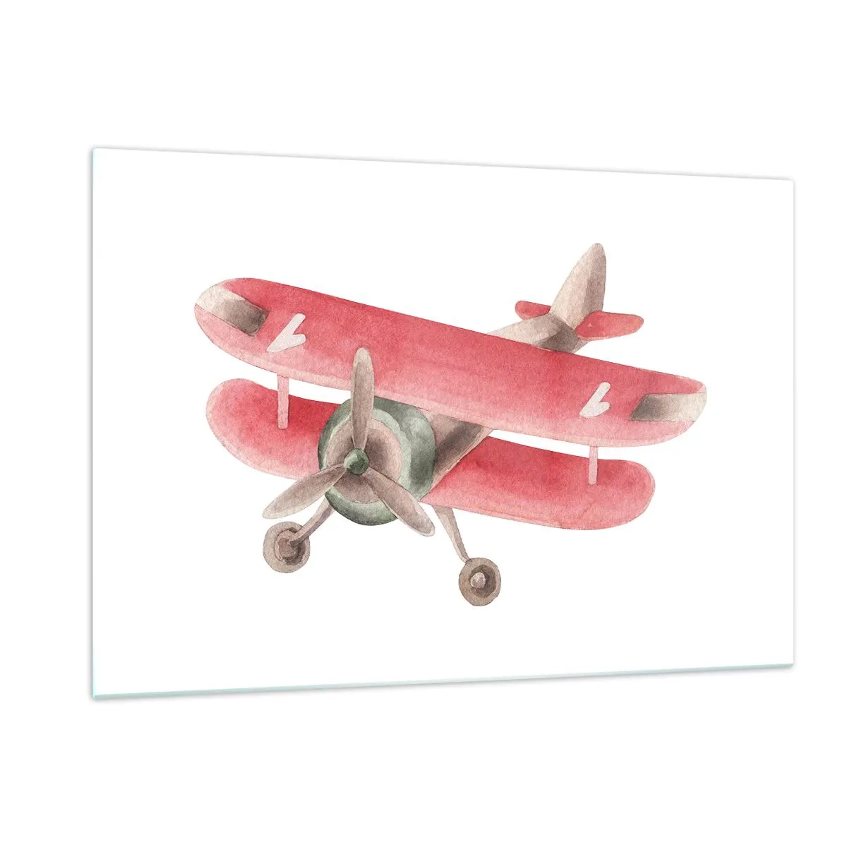 Obraz na skle - Připraven na vysoký let - 120x80 cm