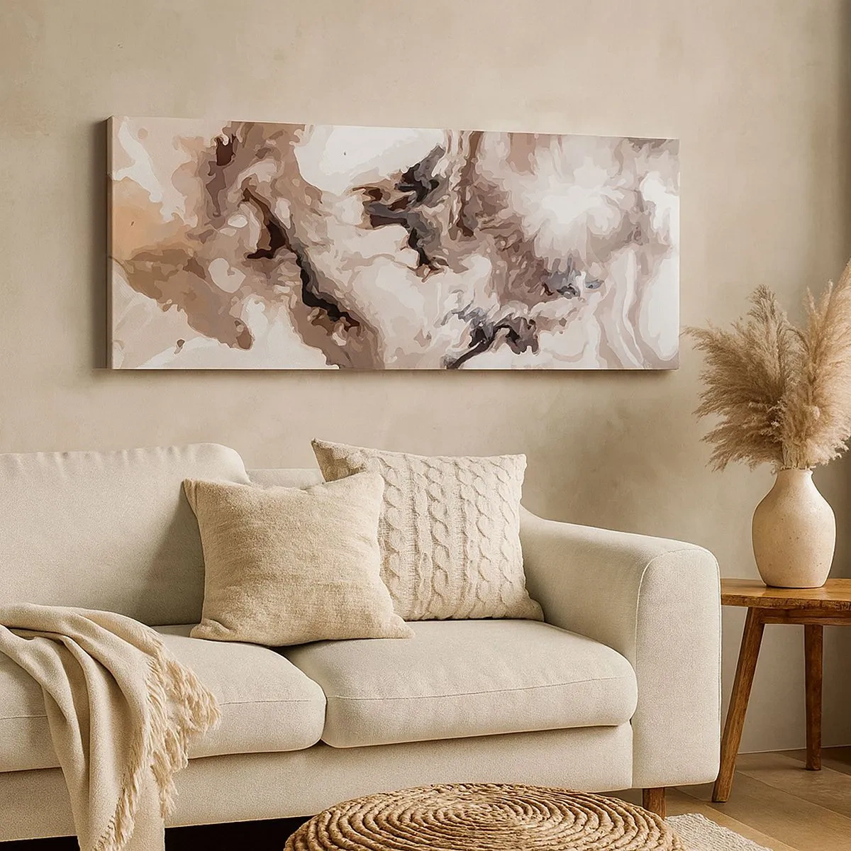 Obraz na plátně - Zrození galaxie - 100x40 cm