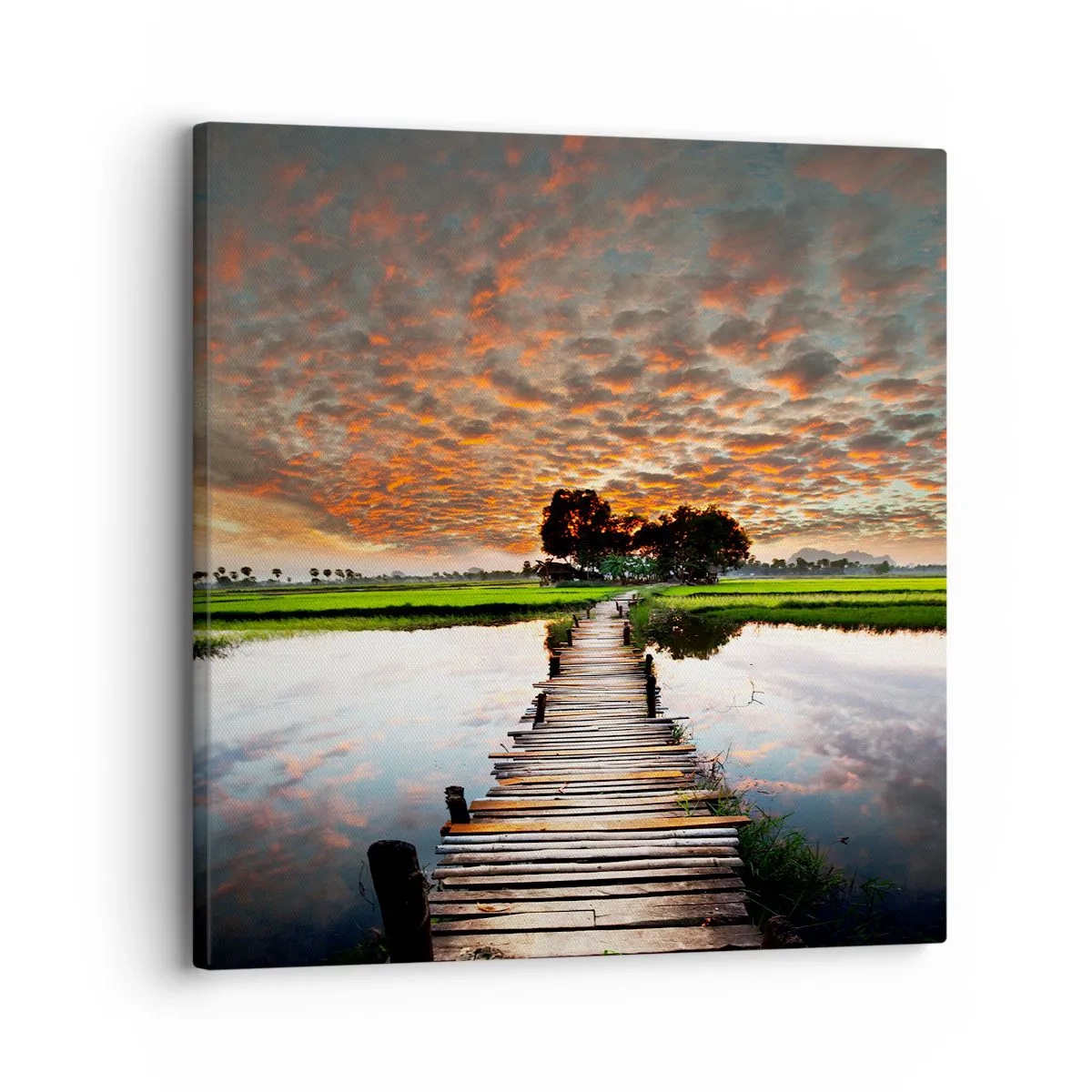 Obraz na plátně - Roztáhněte ruce - dýchejte  - 30x30 cm