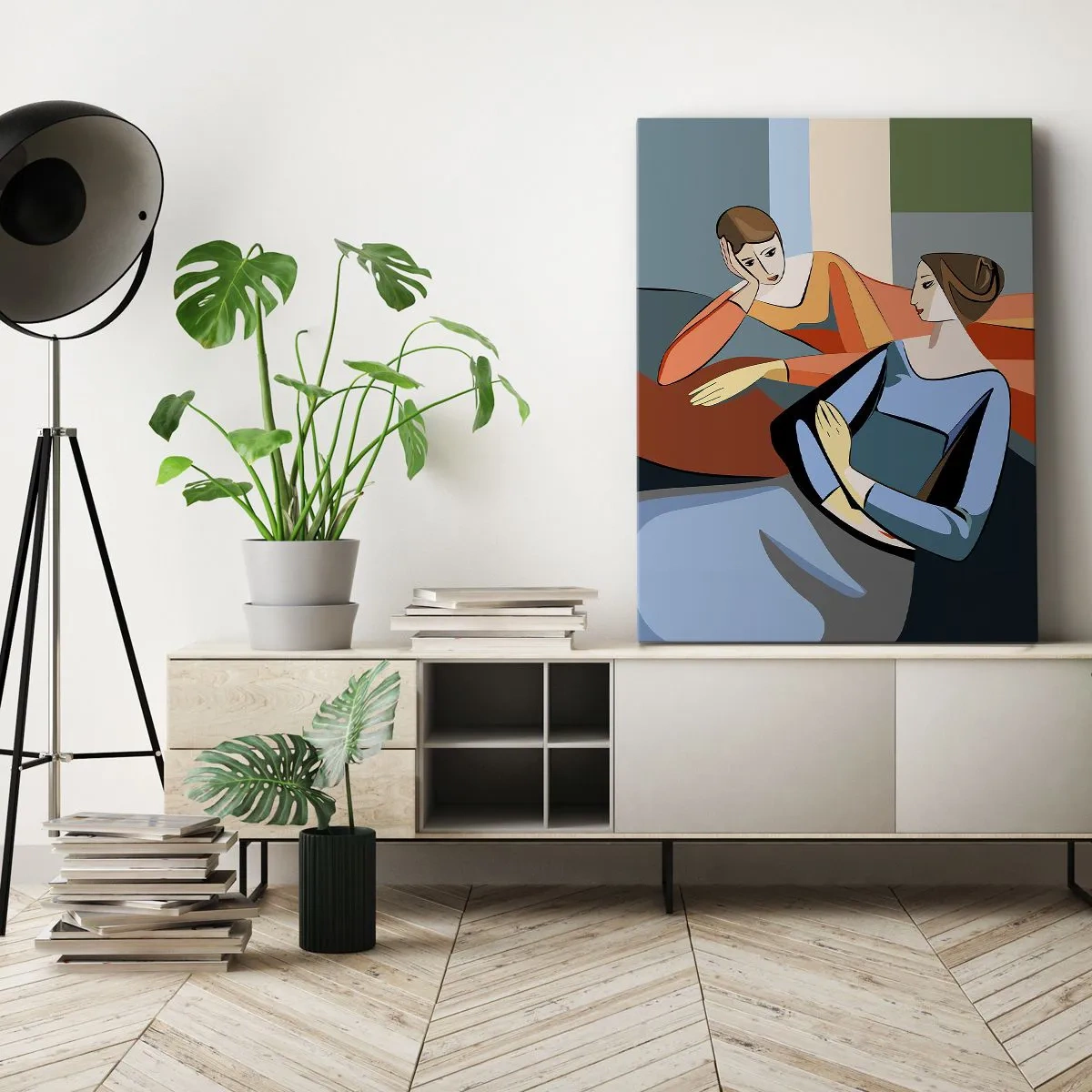 Obraz na plátně - Chvíle svěření - 50x70 cm