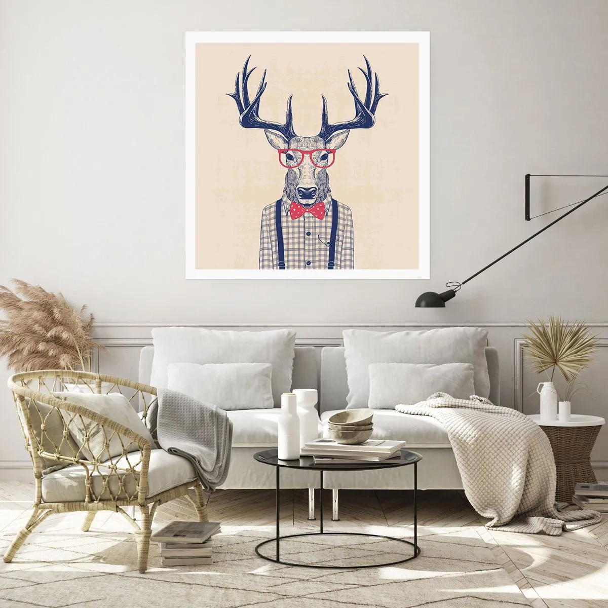 Plakát - Zábavná extravagance - 50x50 cm