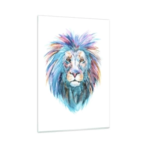 Obraz na skle - Elektrizující aura - 80x120 cm