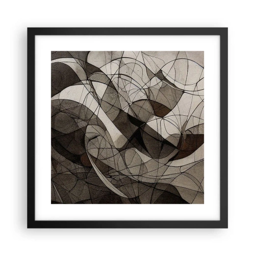 Plakát v černém rámu - Oběh barev Země - 40x40 cm