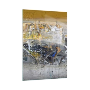 Obraz na skle - Všechno se podaří - 50x70 cm