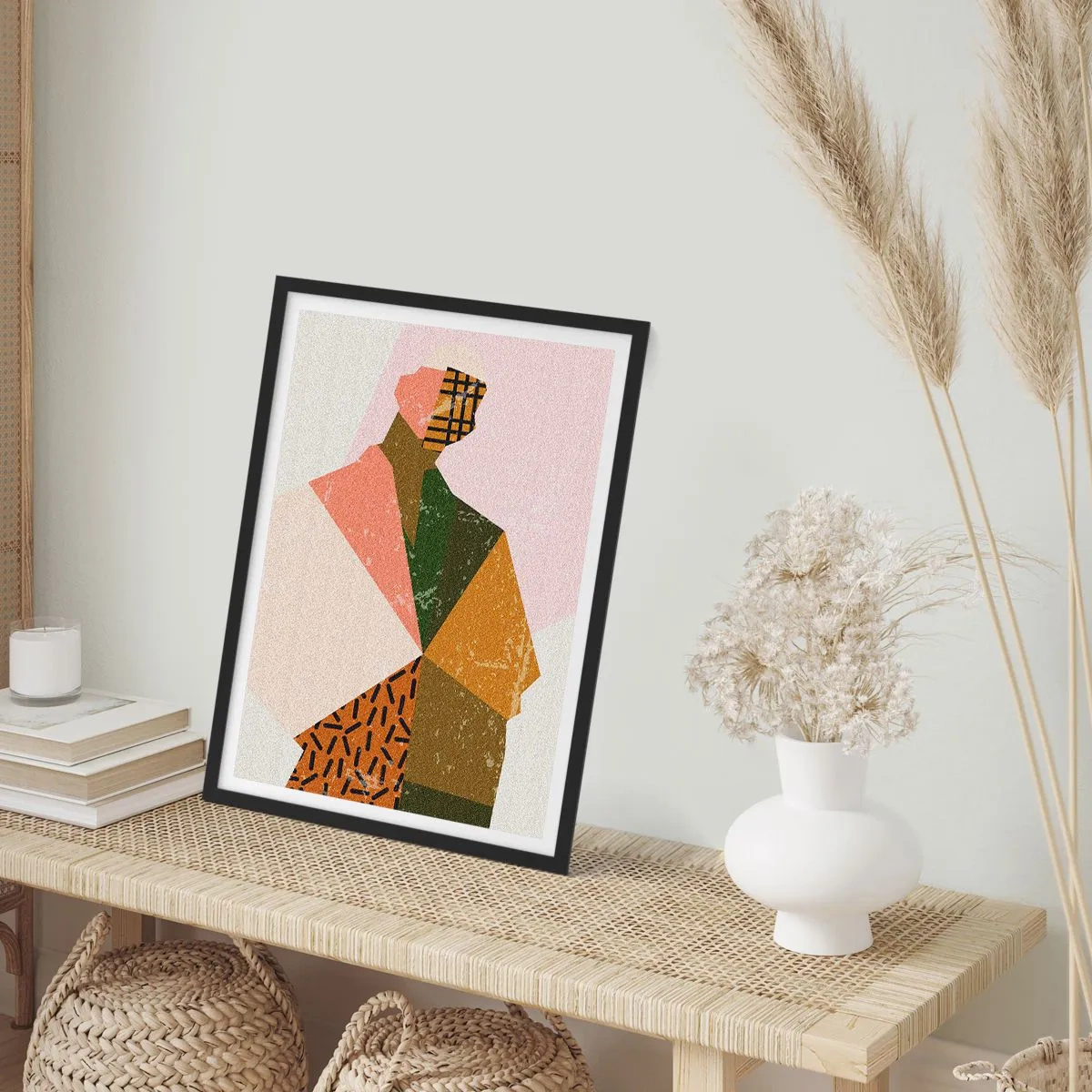 Plakát v černém rámu - Člověk – složitá bytost - 30x40 cm