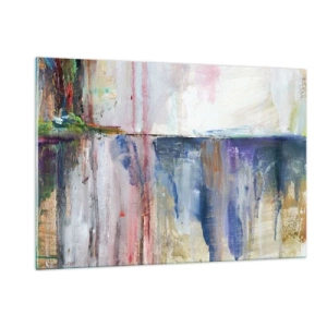 Obraz na skle - Barevné dojmy a asociace - 120x80 cm