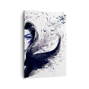 Obraz na plátně - Démonická a krásná - 70x100 cm