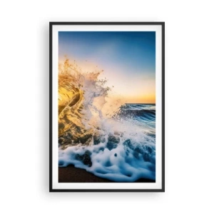 Plakát v černém rámu - Hra v písku - 61x91 cm