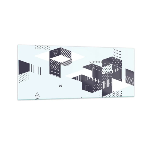 Obraz na skle - V duši matematika - 100x40 cm