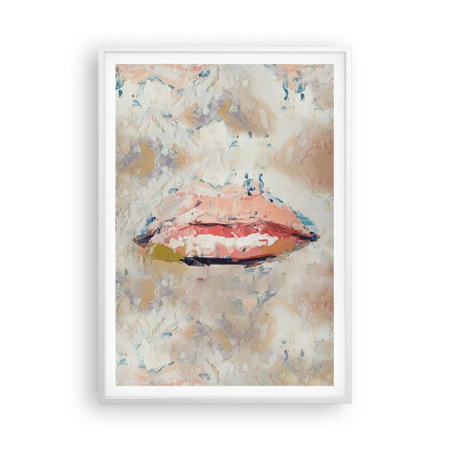 Plakát v bílém rámu - Probouzí smysly - 70x100 cm