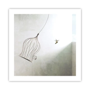 Plakát - Ve svém živlu - 50x50 cm