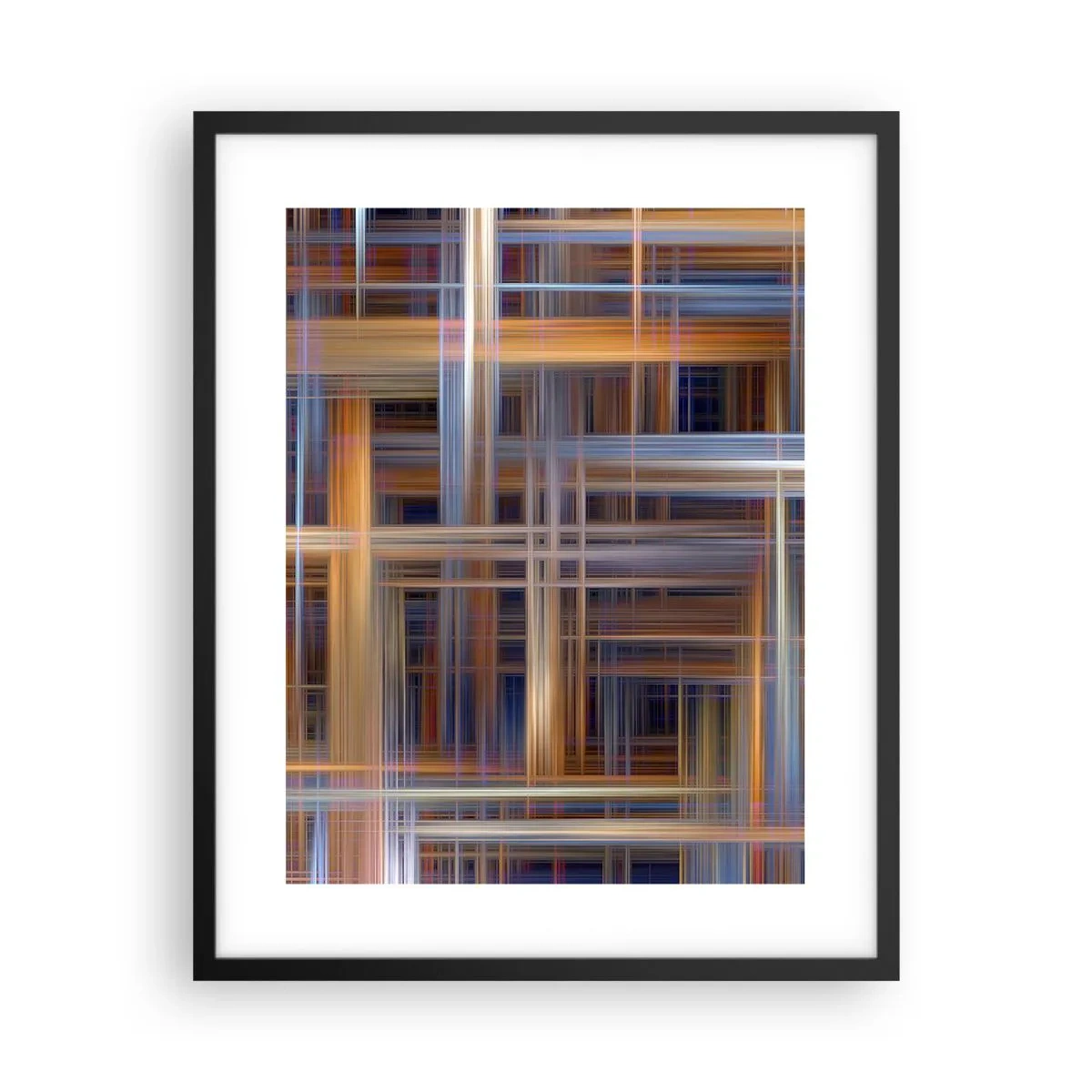 Plakát v černém rámu - Utkané ze světla - 40x50 cm