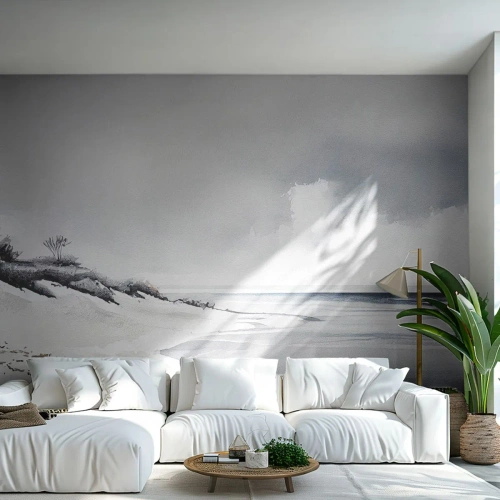 Fototapeta Premium Canvas - Vždycky spolu - Duny, Pláž, Oceán - 200x140 cm