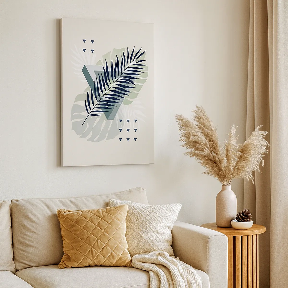 Obraz na plátně - Příroda a geometrie – dva řády? - 50x70 cm