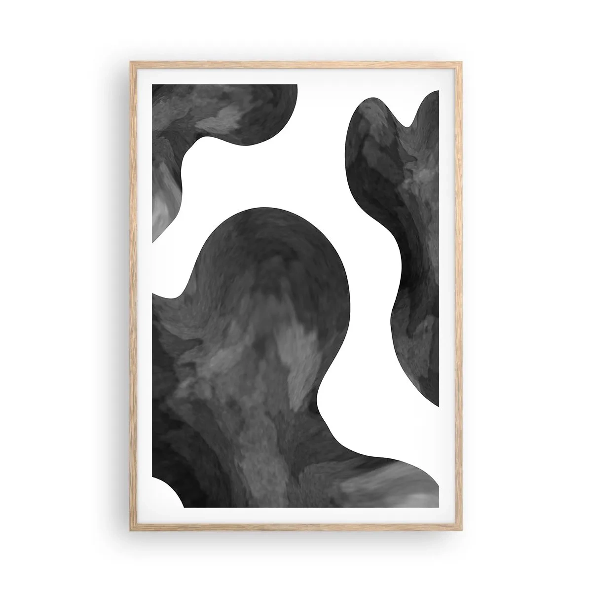 Plakát v rámu světlý dub - Mléčná dráha - 70x100 cm