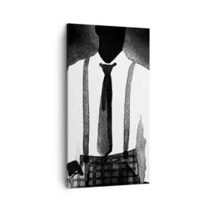 Obraz na plátně - Ve stylu noir - 45x80 cm