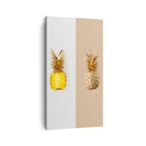 Obraz na plátně - Ananas pro nás - 45x80 cm