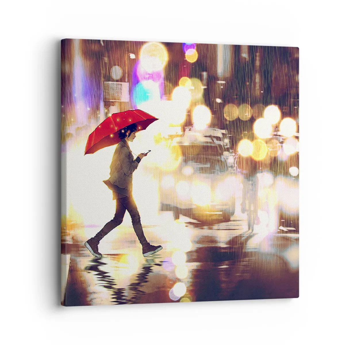 Obraz na plátně - A přece slunečná - 30x30 cm