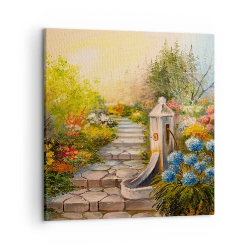 Obraz na plátně - V plném rozkvětu - 60x60 cm