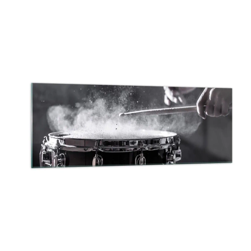 Obraz na skle - Puls hudby - 140x50 cm