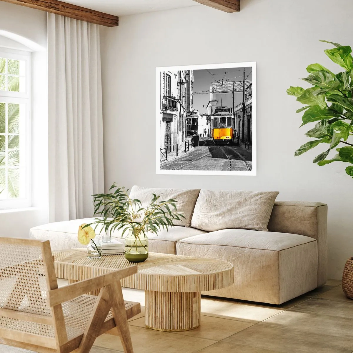 Plakát - Duch Lisabonu - 40x40 cm