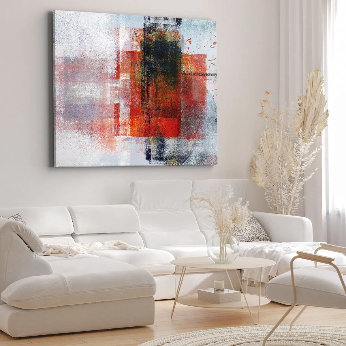Obraz na plátně - Zářící kompozice - 70x50 cm