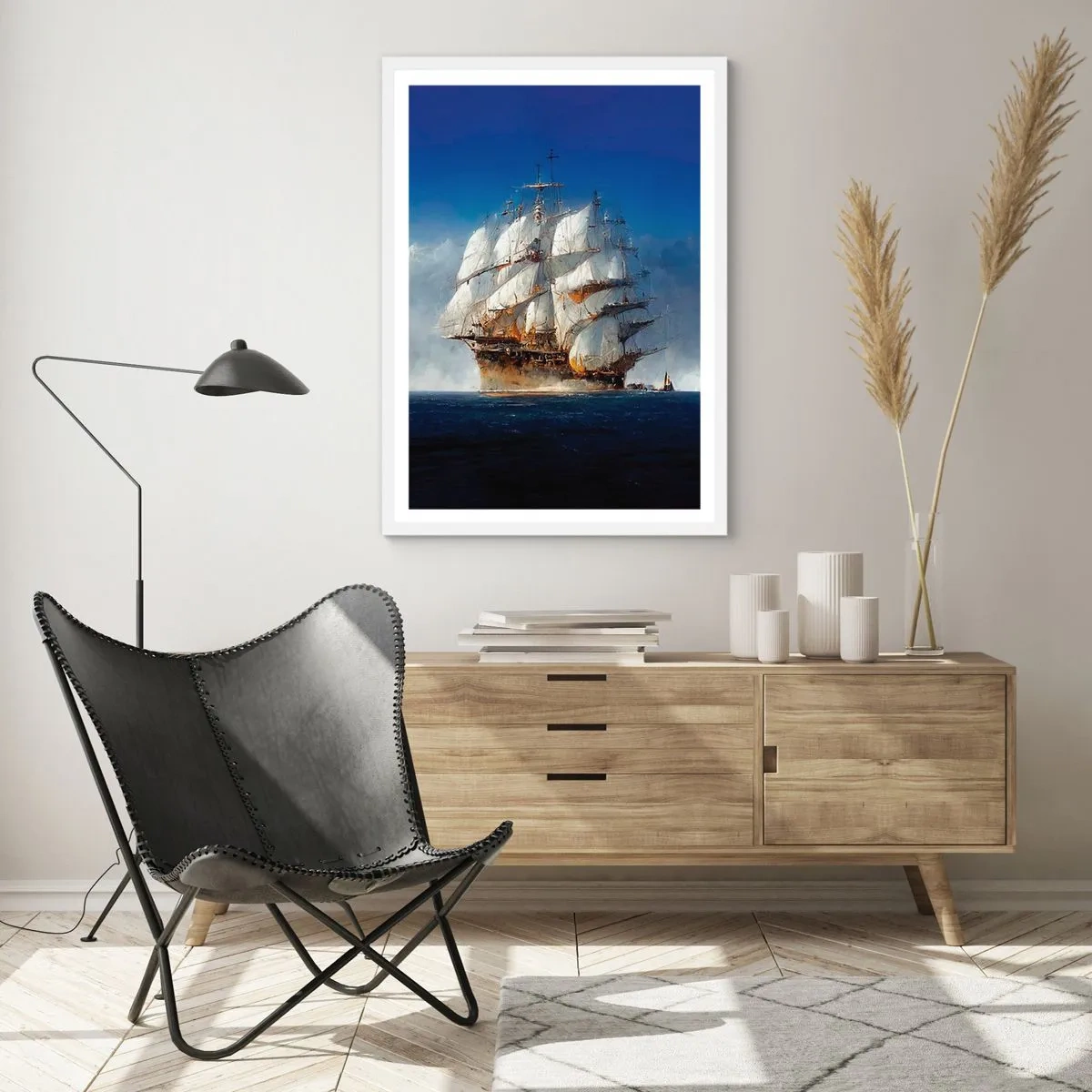 Plakát v bílém rámu - The great glory! - 50x70 cm