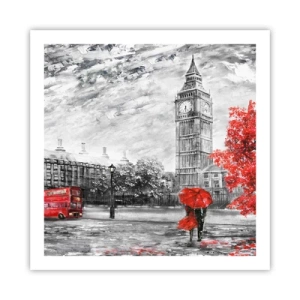 Plakát - Vzrušující den - 60x60 cm