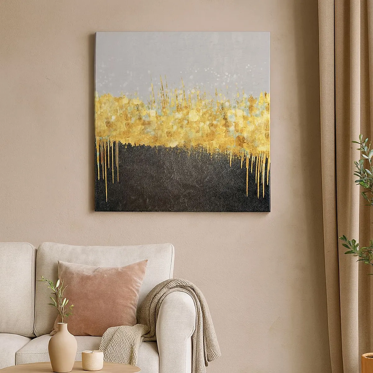 Obraz na plátně - Dovnitř a vzhůru - 30x30 cm