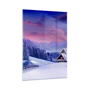 Obraz na skle - Tichá noc - 50x70 cm