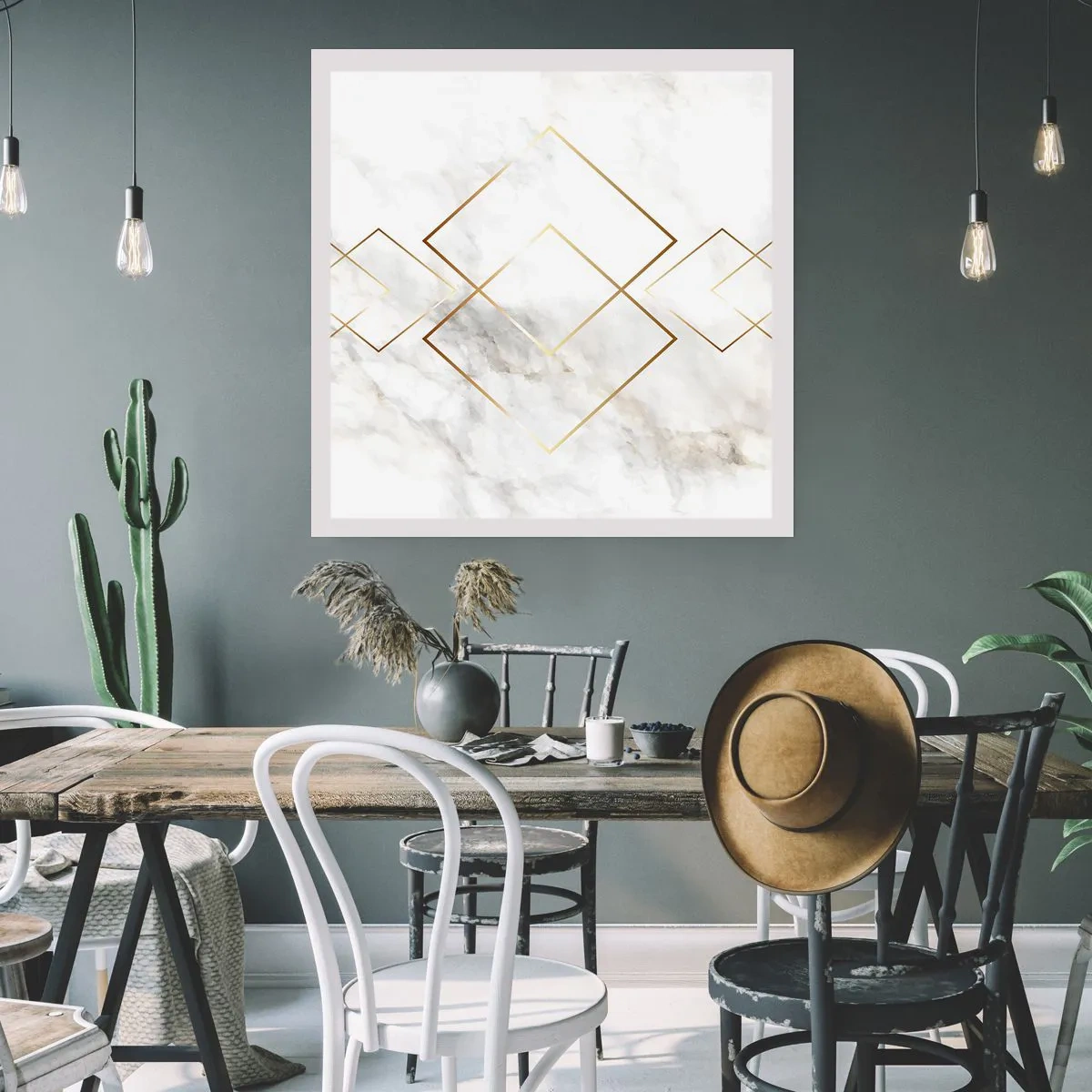 Plakát - Pohled na nekonečno - 40x40 cm