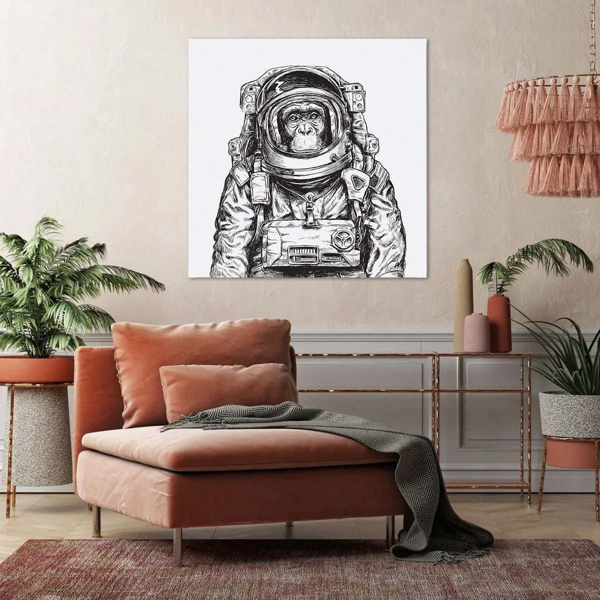 Obraz na plátně - Alternativní vývoj - 70x70 cm