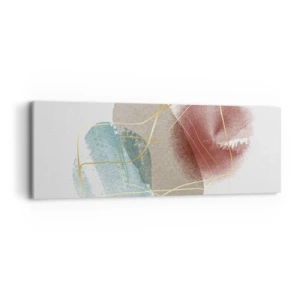 Obraz na plátně - Korálky prostoru - 90x30 cm